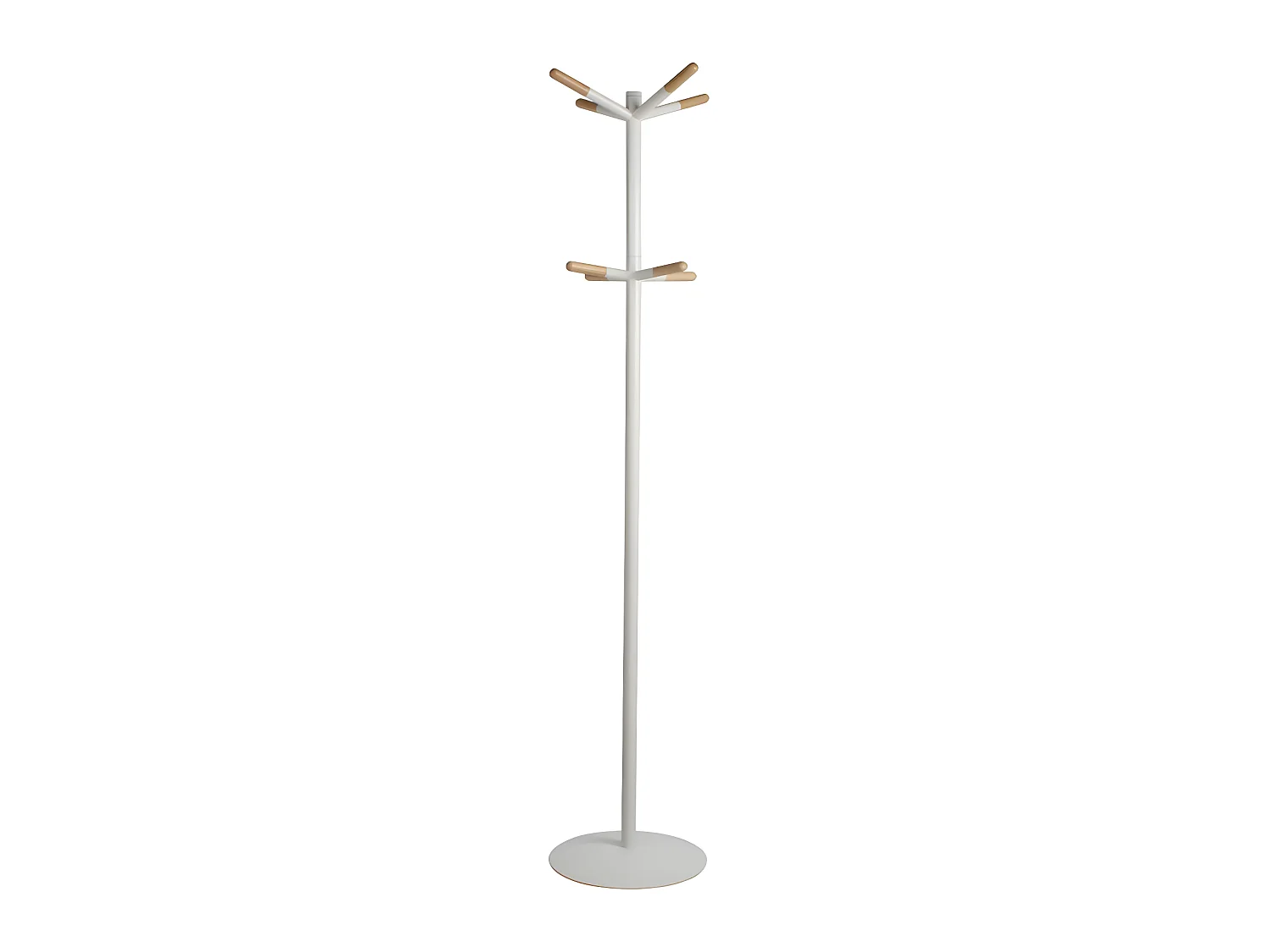 Wooden Tip - Porte-manteaux - Blanc