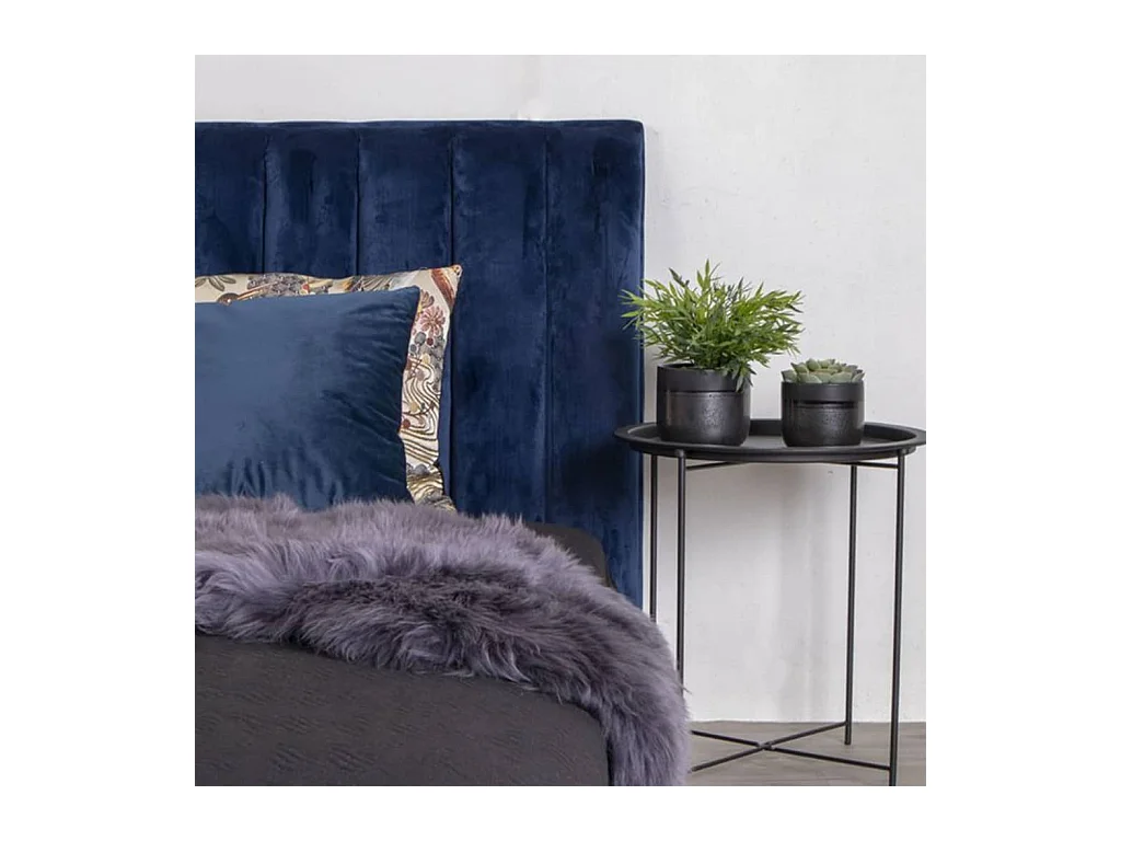 Table d'appoint Anne 47 cm Rond Noir