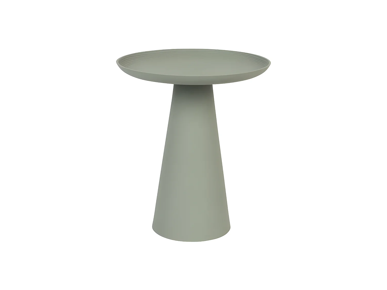 Ringar - Table d'appoint ronde en aluminium ø39,5cm - Vert