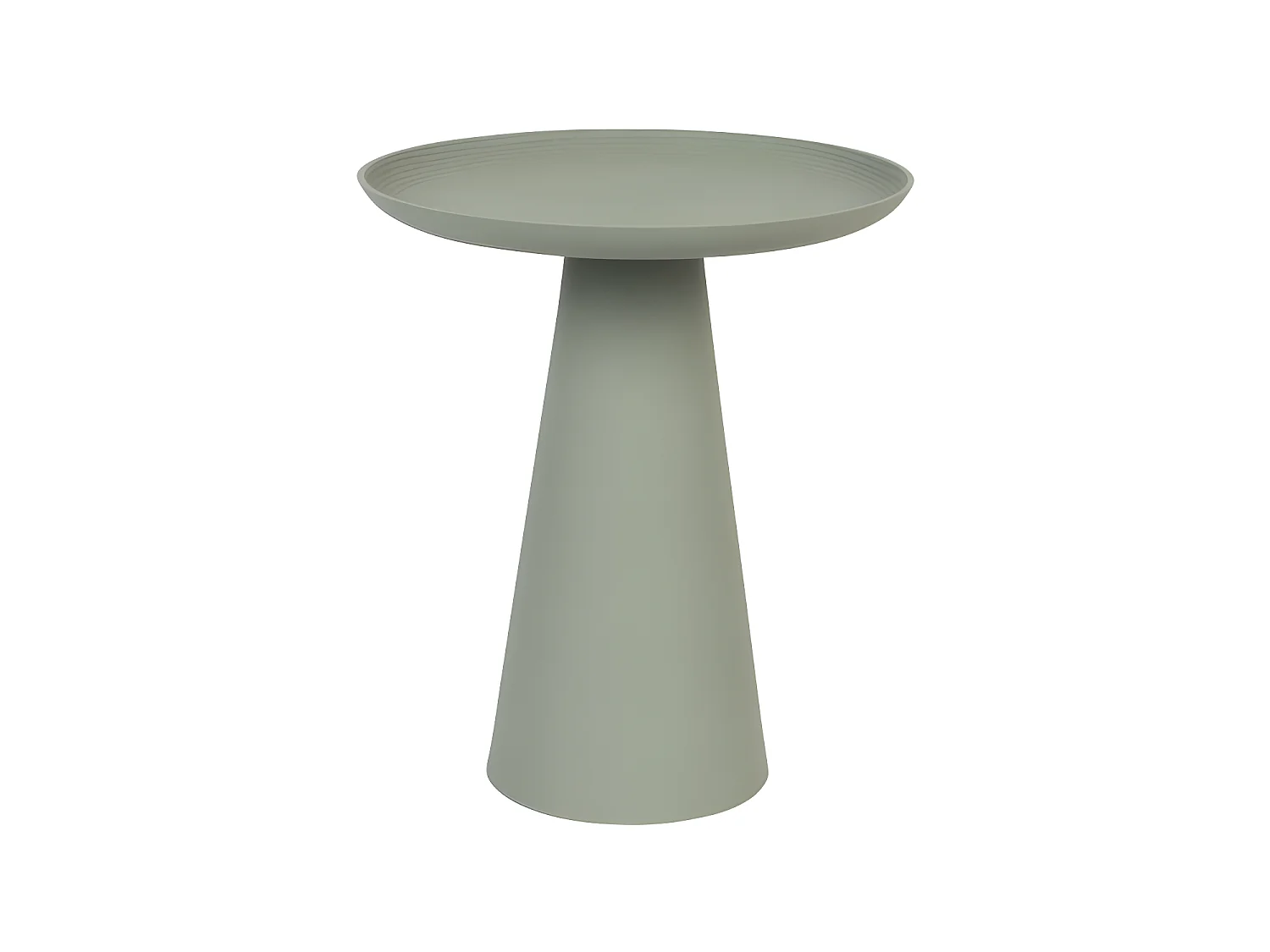 Ringar - Table d'appoint ronde en aluminium ø39,5cm - Vert