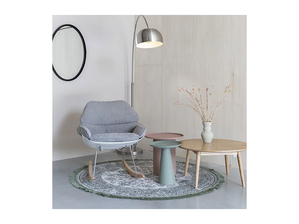 Ringar - Table d'appoint ronde en aluminium ø34,5cm - Vert