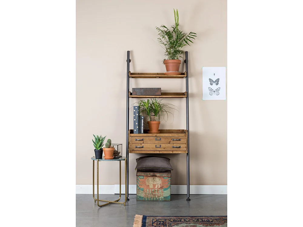 Timpa - Table d'appoint marbre et laiton - Vert