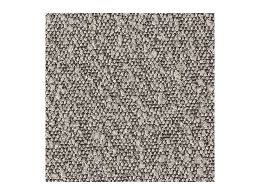 Albert Kuip - Chaise de bureau en tissu bouclette pivotante à roulettes - Taupe