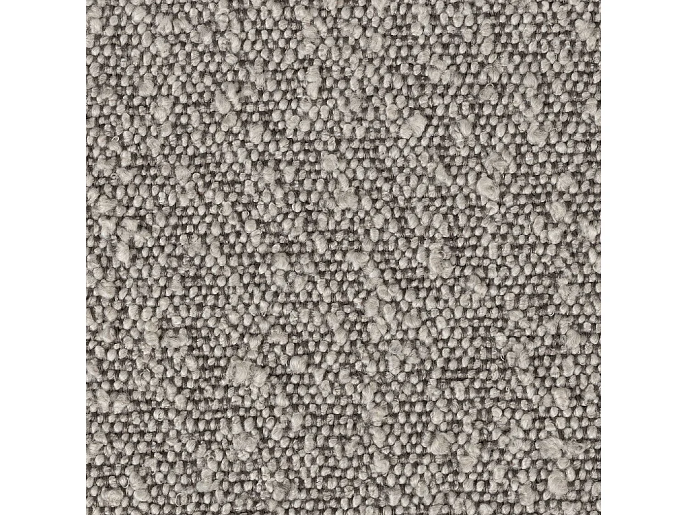 Albert Kuip - Chaise de bureau en tissu bouclette pivotante à roulettes - Taupe