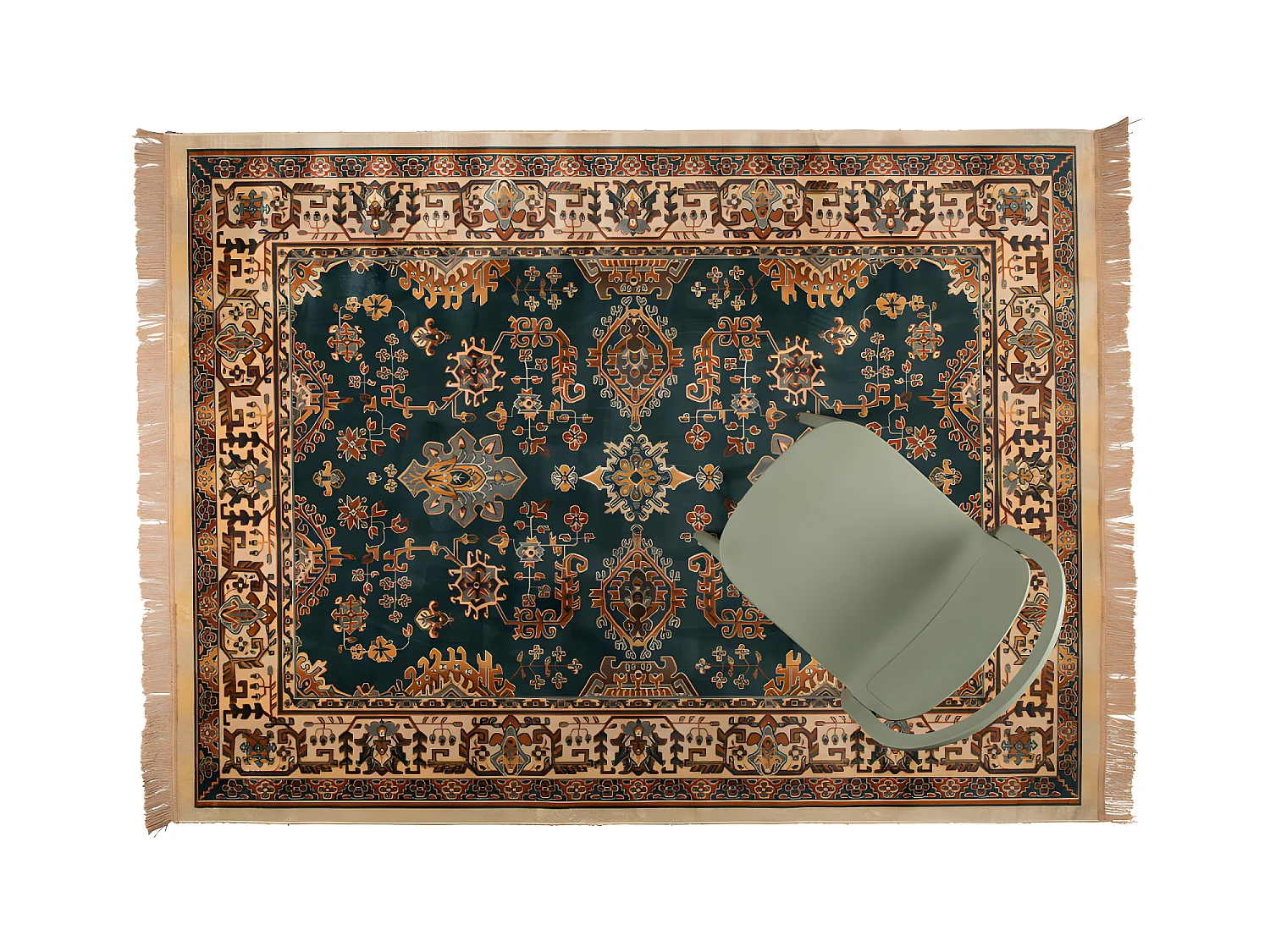 Raz III - Tapis persan -  Camel - 160x230cm