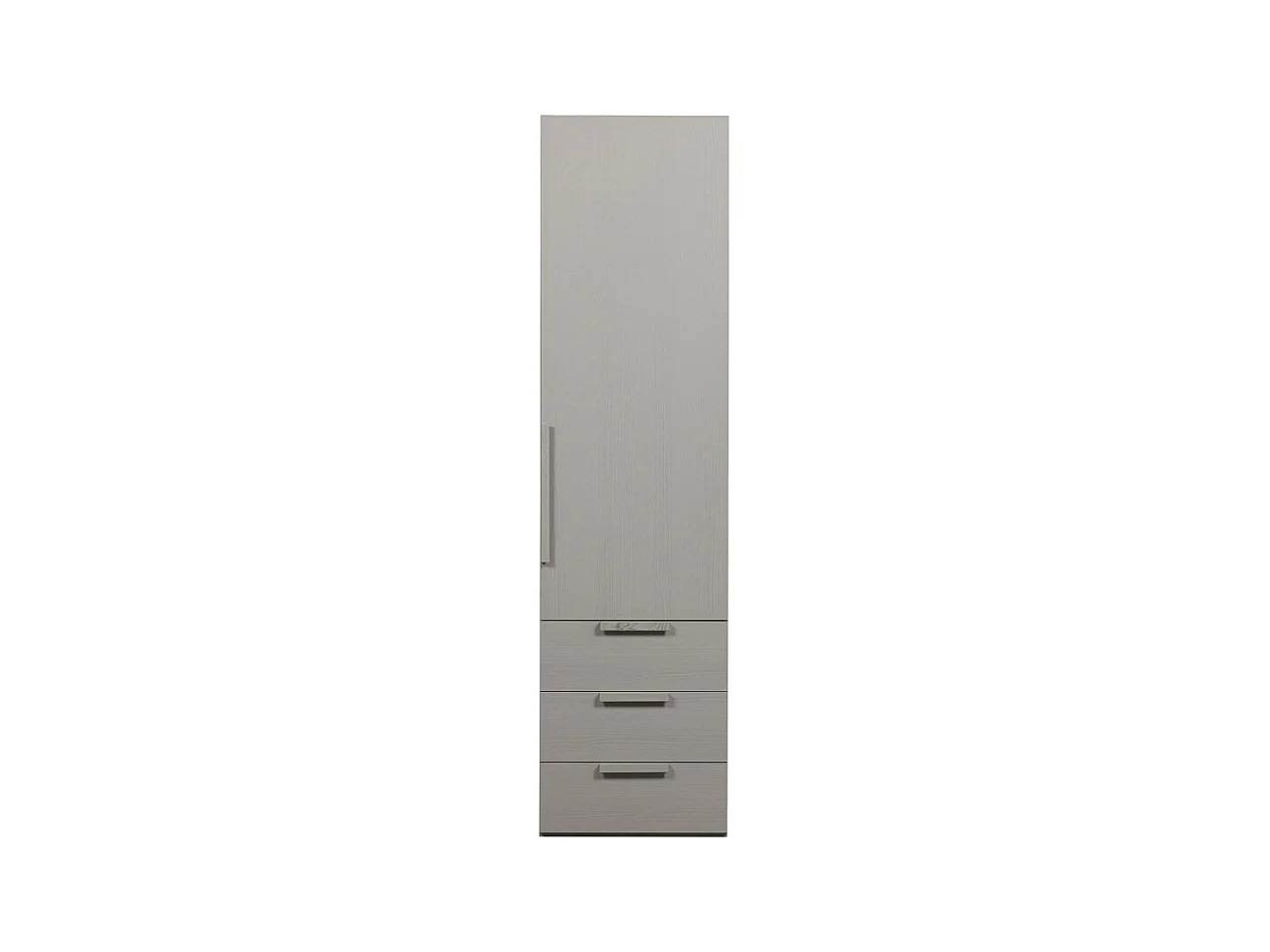Rens - Colonne de rangement en bois H210cm - Gris clair