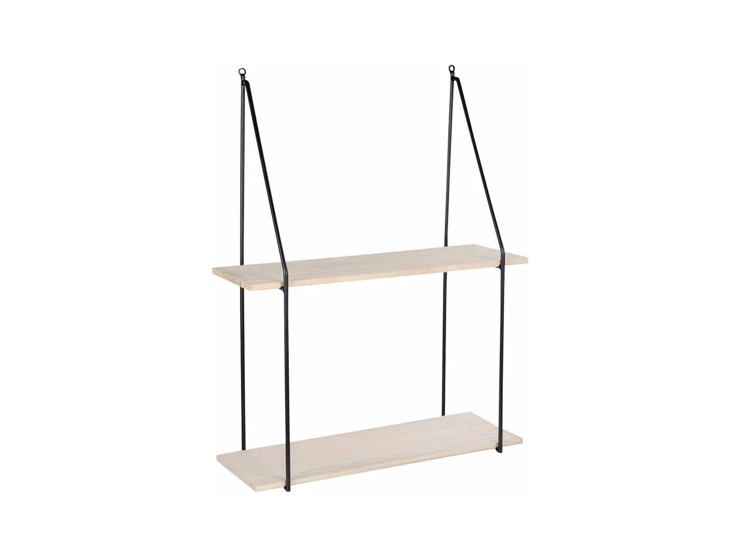Étagère Julie Naturel et noir