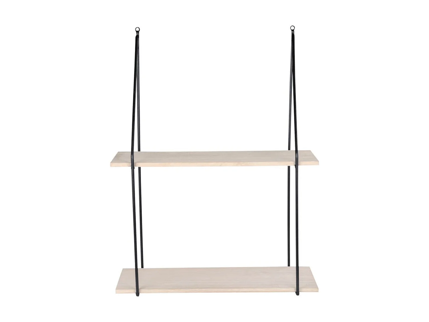 Étagère Julie Naturel et noir