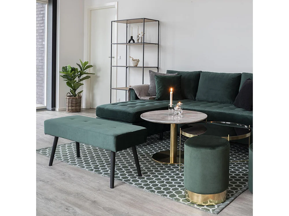 Vita - Etagère en bois et métal 80x170cm - Bois clair / noir