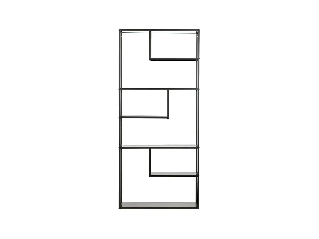 Teun - Étagère en métal - Noir