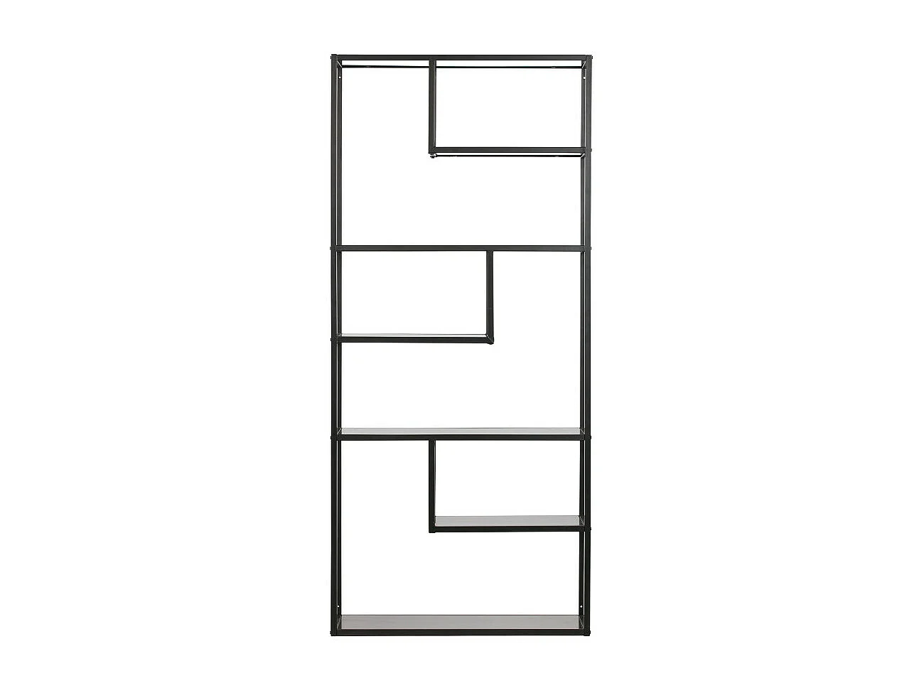 Teun - Étagère en métal - Noir