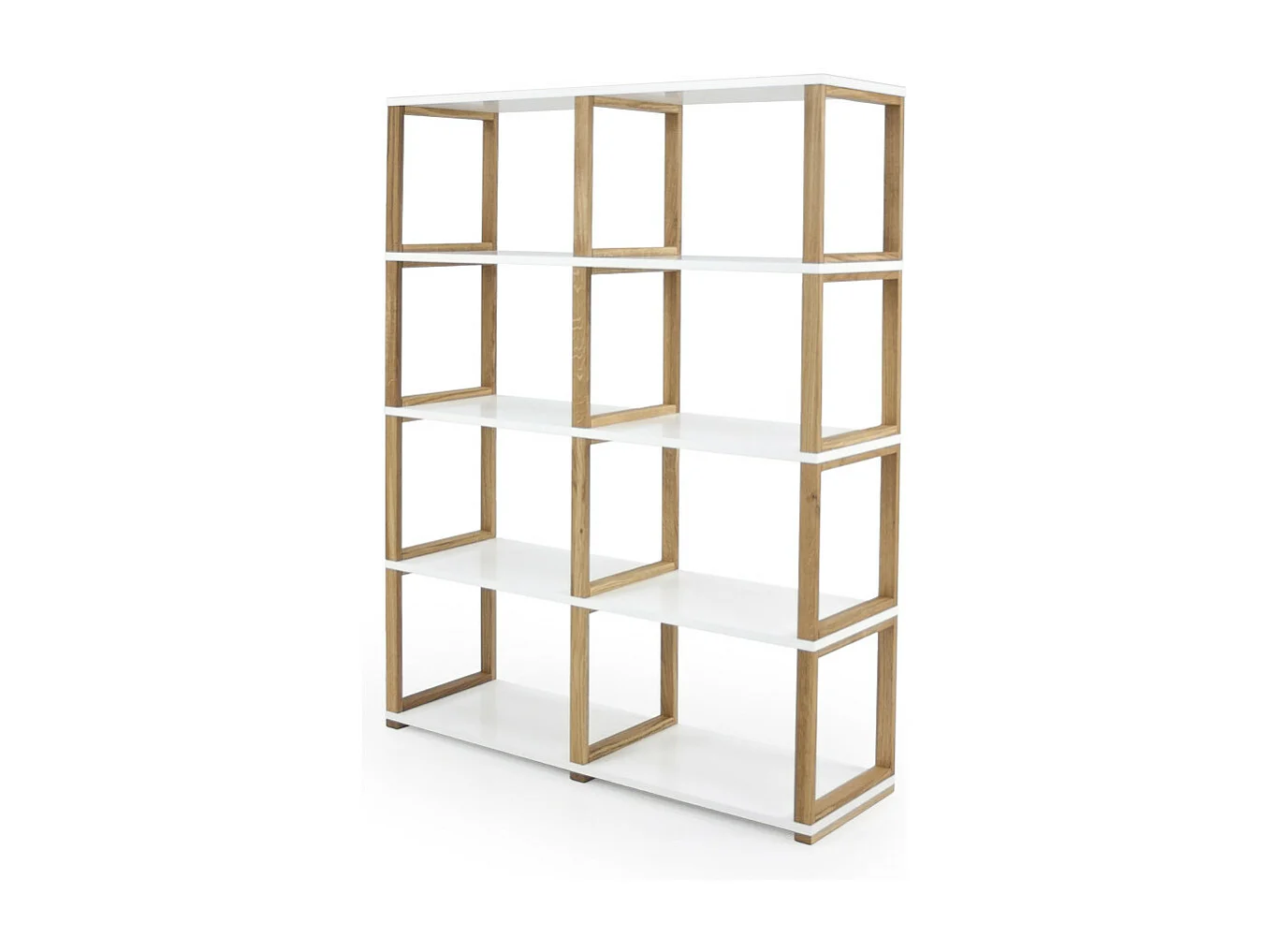 Art - Étagère en bois 8 niches : Couleur - Blanc