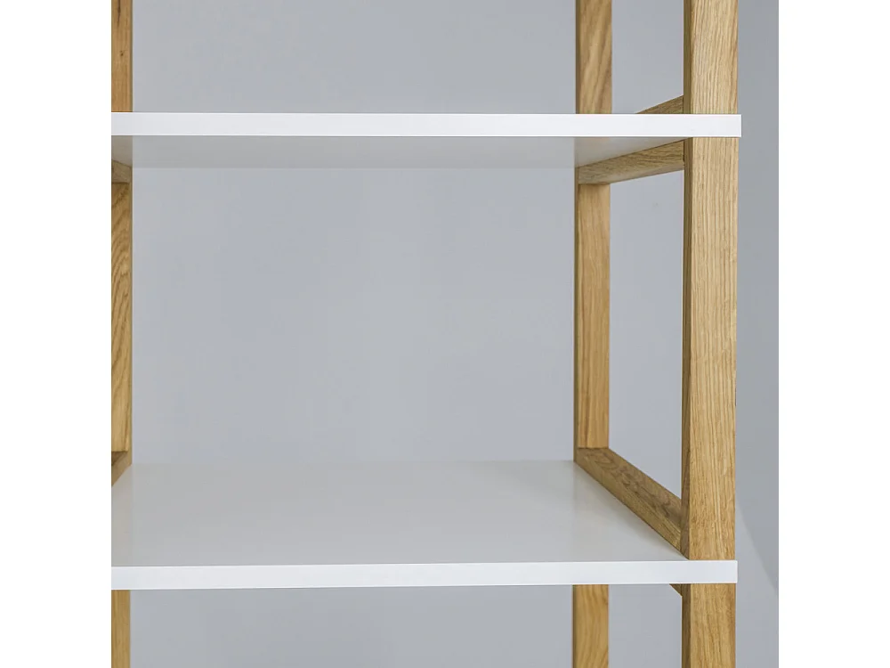 Art - Étagère en bois 8 niches : Couleur - Blanc