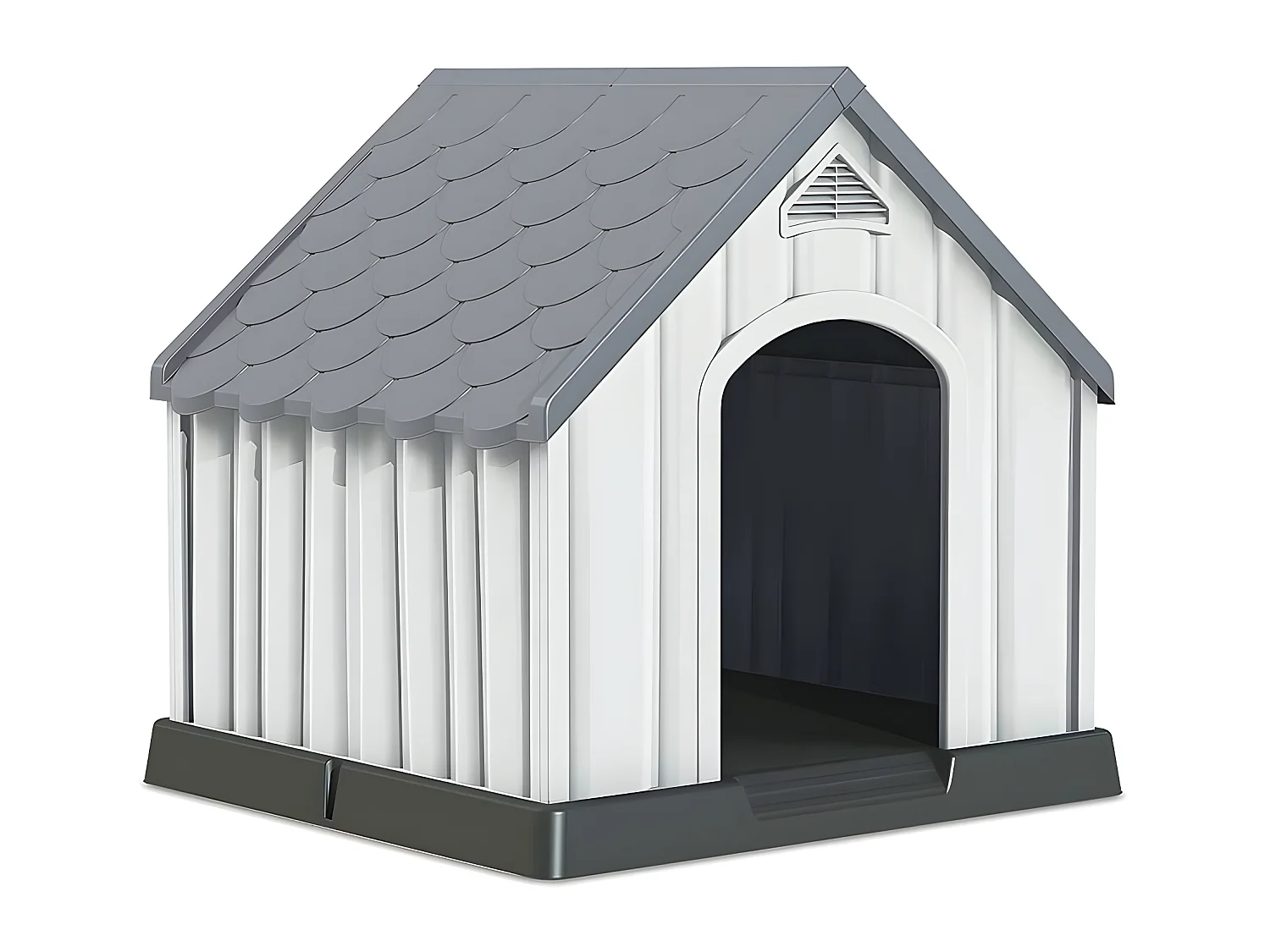 Caseta de Resina para Perros 92x87x91cm 7house