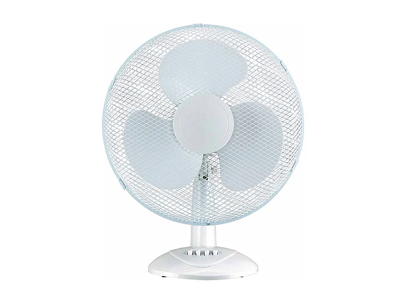 Ventilador de Sobremesa Ø30cm 35W 3 Velocidades Up Comfort Blanco Raydan Home