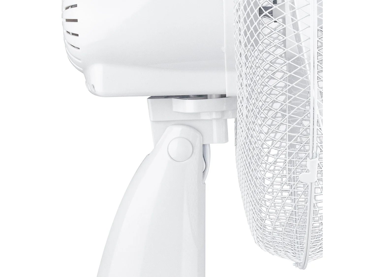 Ventilador de Sobremesa Ø30cm 35W 3 Velocidades Up Comfort Blanco Raydan Home