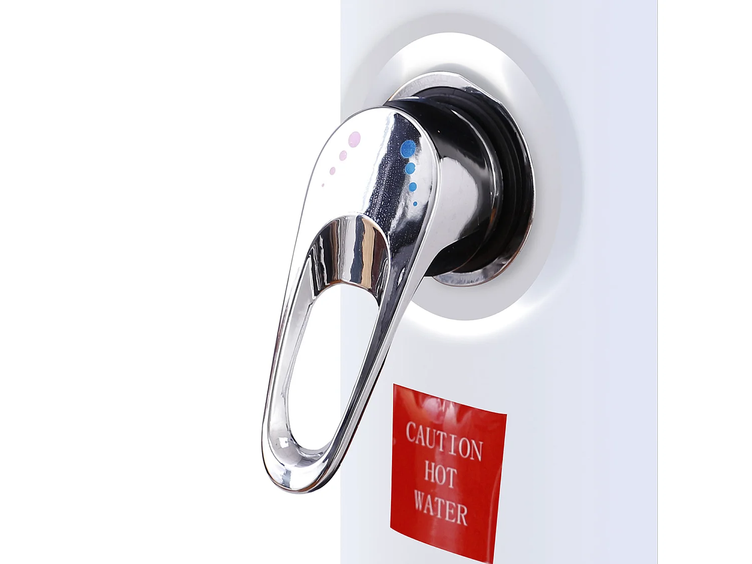 Douche solaire FIDGI noire et argent 35L