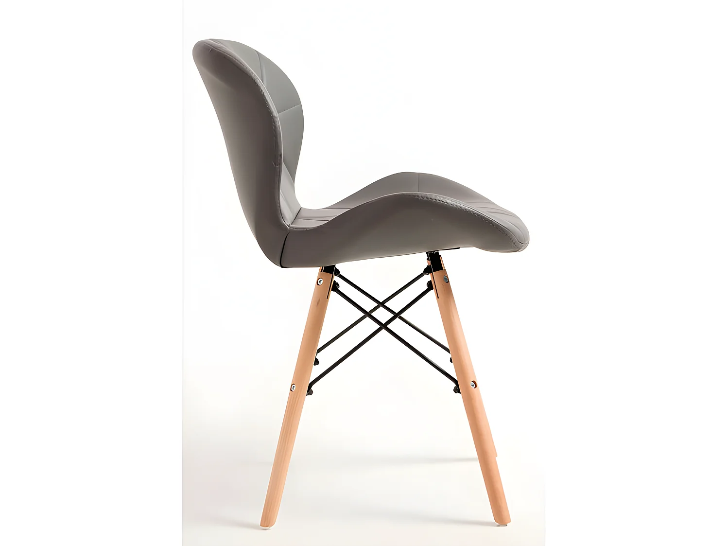 Pack 4 Sillas Dreck - Gris oscuro