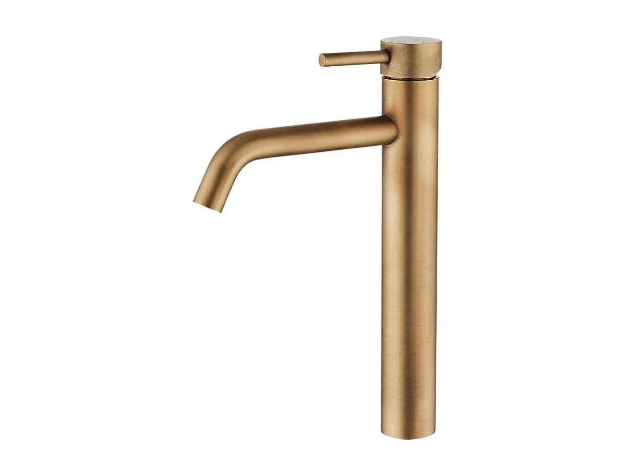 Grifo lavabo alto SLIGO dorado envejecido