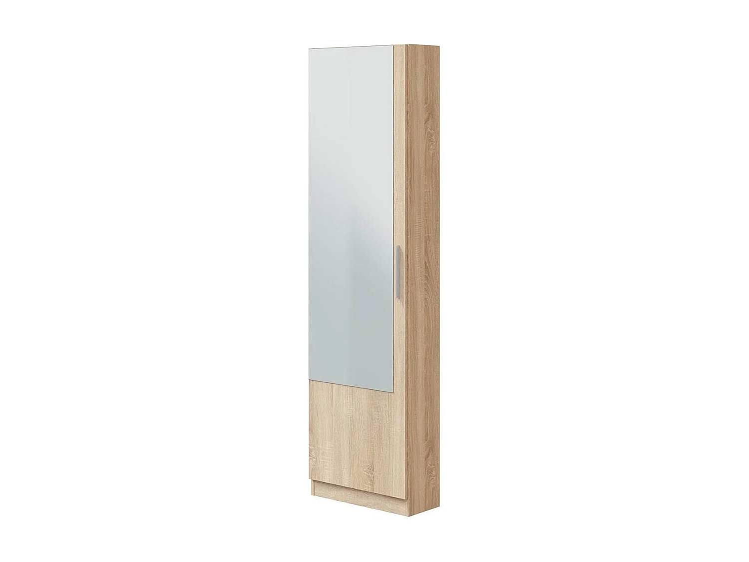 Zapatero 1 puerta con espejo para 16 pares - A180 cm - KRISTAL