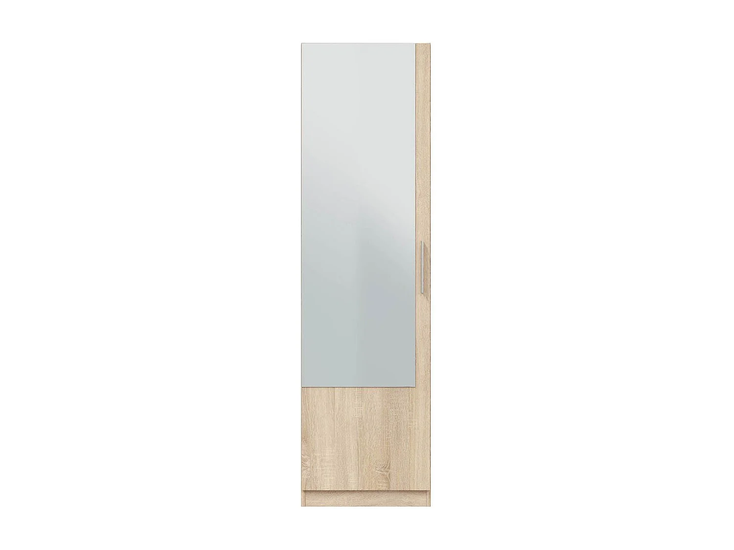 Zapatero 1 puerta con espejo para 16 pares - A180 cm - KRISTAL