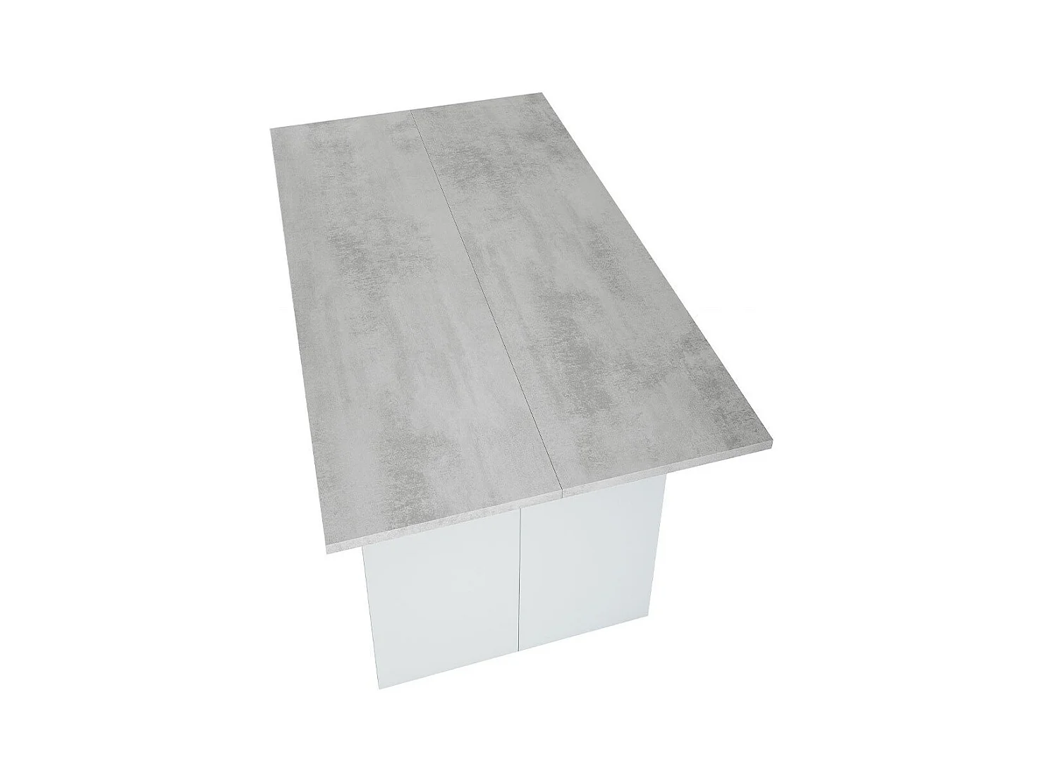 Table Extensible Système d'Ouverture en Livre de 35 à 70 cm Tavolo - L120 cm