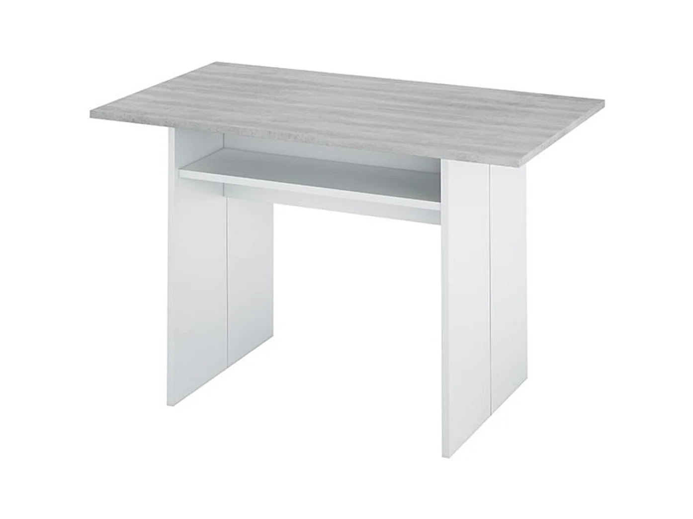 Table Extensible Système d'Ouverture en Livre de 35 à 70 cm Tavolo - L120 cm