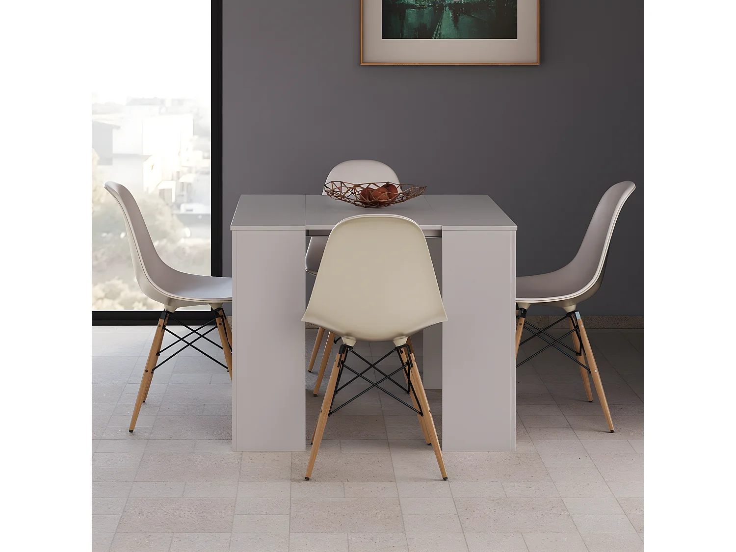 Mesa extensible multifunciones - L 90/237 cm - Consola