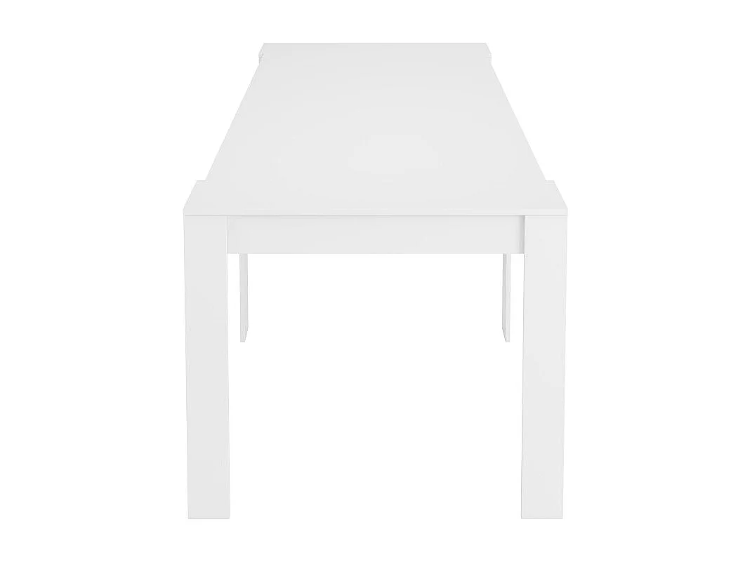 Mesa de consola extensível Kendra Blanco
