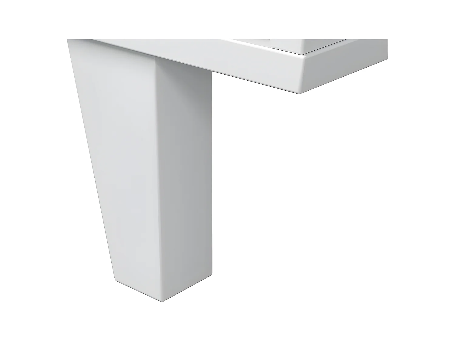 Mesa de centro con tablero parcialmente elevable - L100 cm - Zaiken Plus