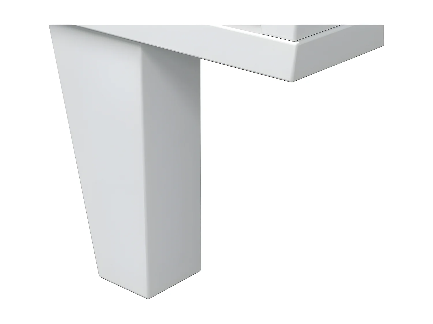 Tavolino con piano parzialmente sollevabile - L100 cm - Zaiken Plus