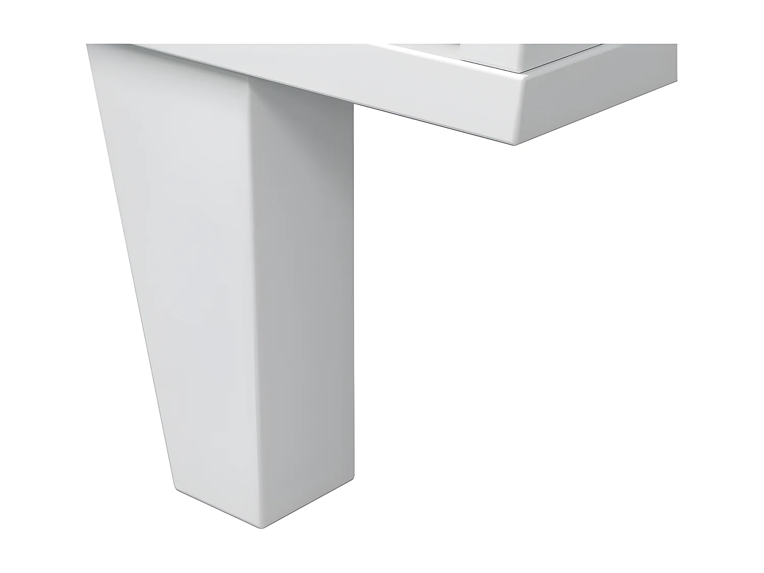 Tavolino con piano parzialmente sollevabile - L100 cm - Zaiken Plus