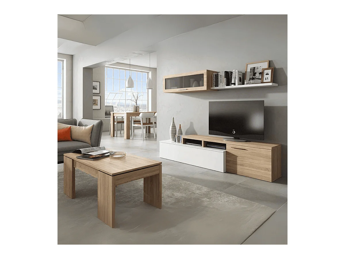 Mesa de centro elevable Kendra Roble Canadian