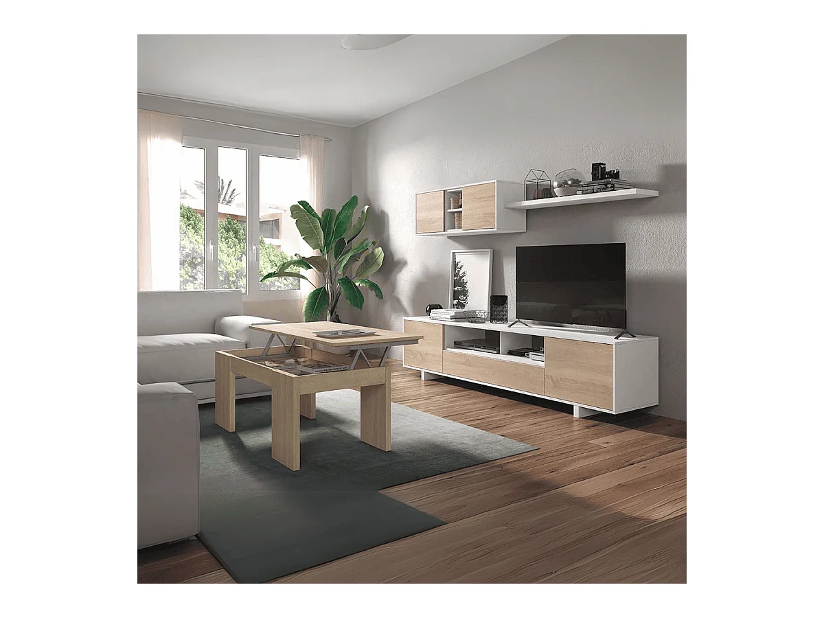 Mesa de centro elevable Kendra Roble Canadian