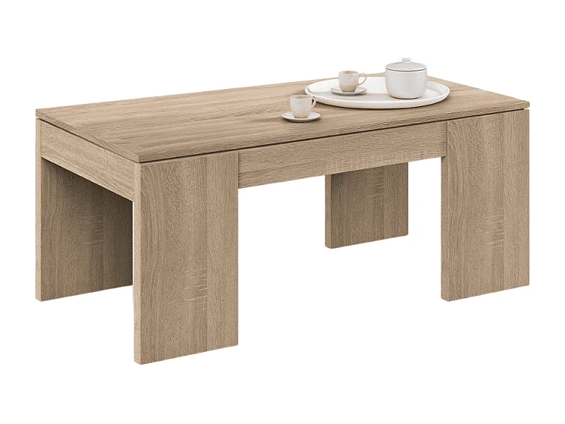 Mesa de centro elevable Kendra Roble Canadian