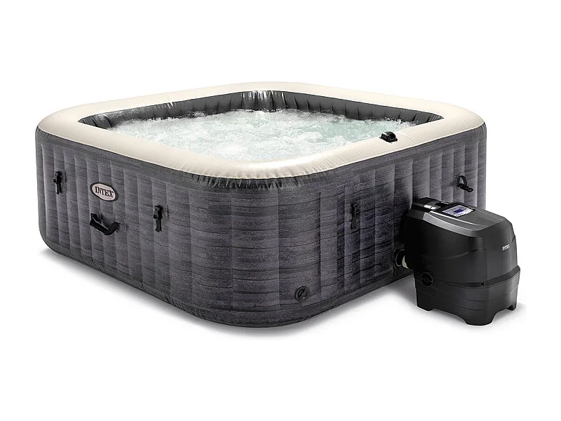 Spa gonflable Intex Pure Spa Ardoise 4 places