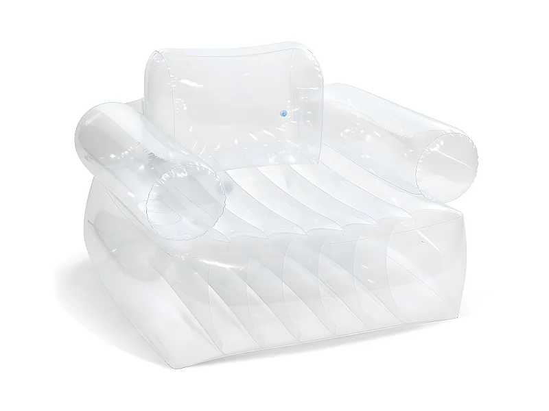Poltrona gonfiabile con braccioli Trasparente - Intex
