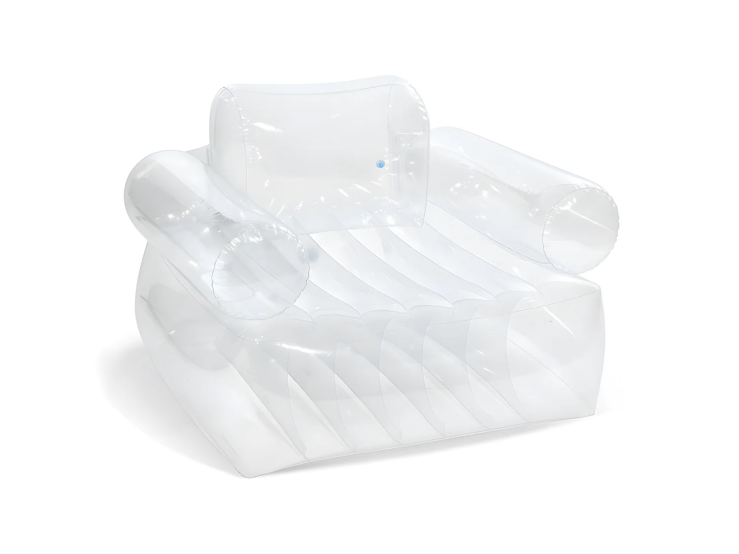 Poltrona gonfiabile con braccioli Trasparente - Intex