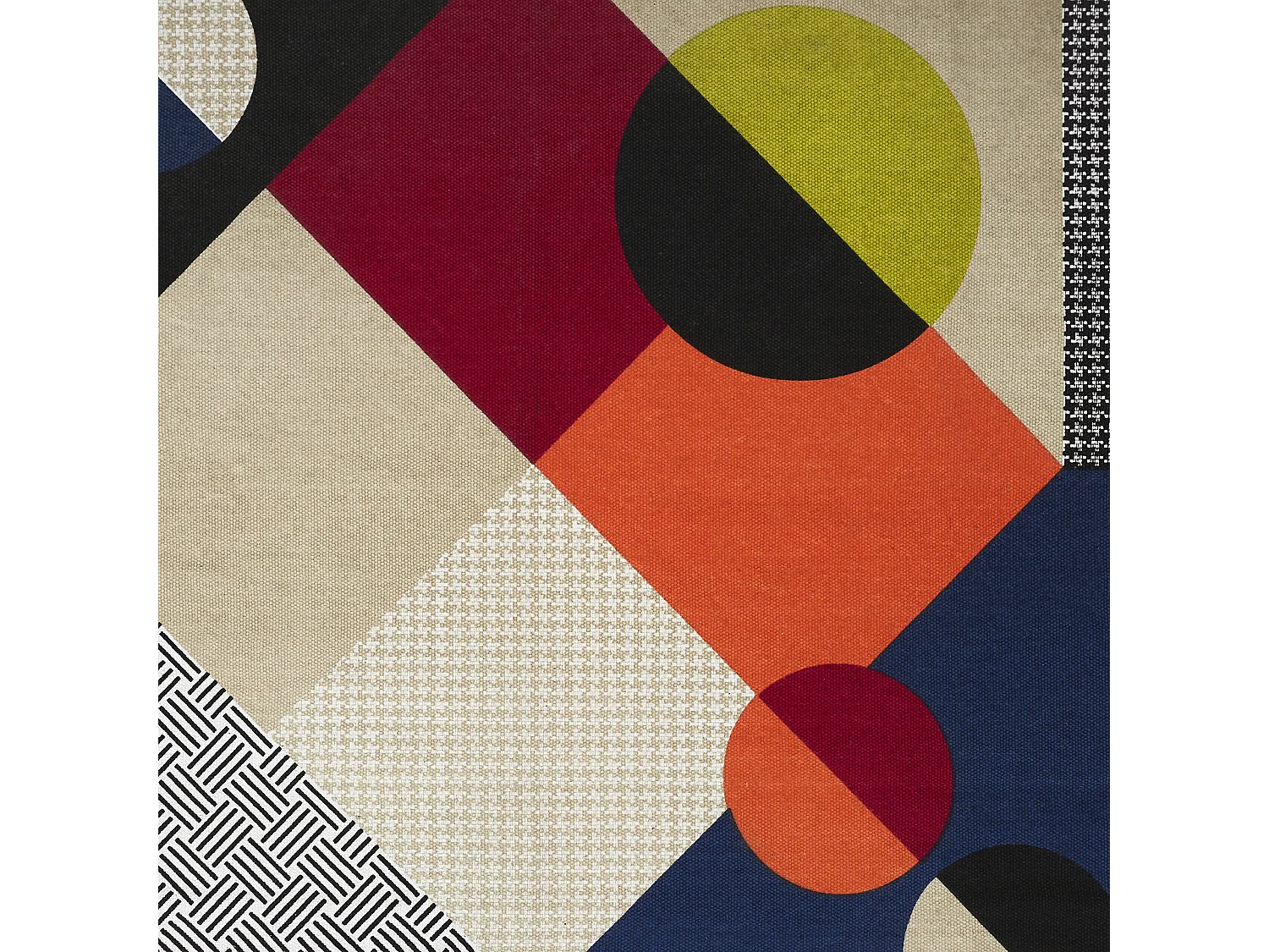 Tapis Patchwork 120x170xcm Multicolore