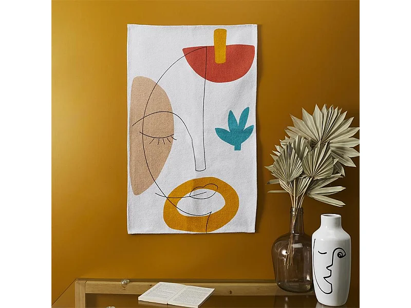 Innenteppich aus Baumwolle "Arty" 50 x 80 cm