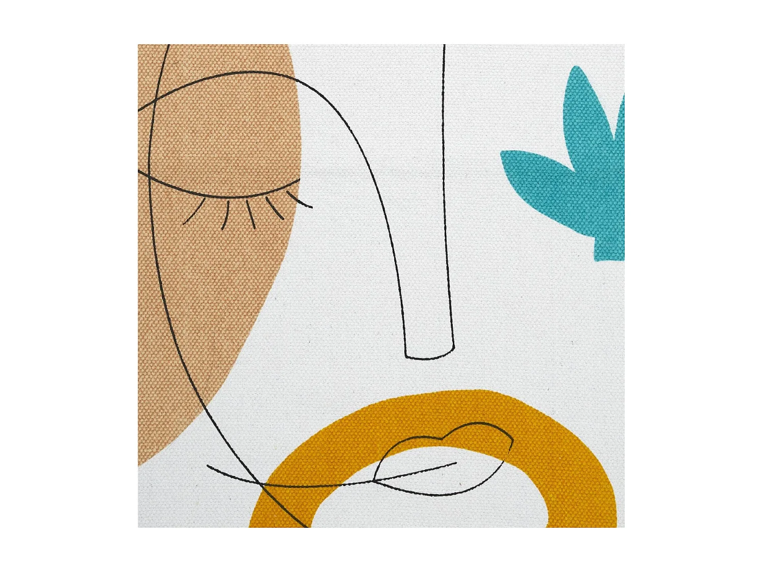 Tapis Déco à Motifs "Arty" 50x80cm Multicolore