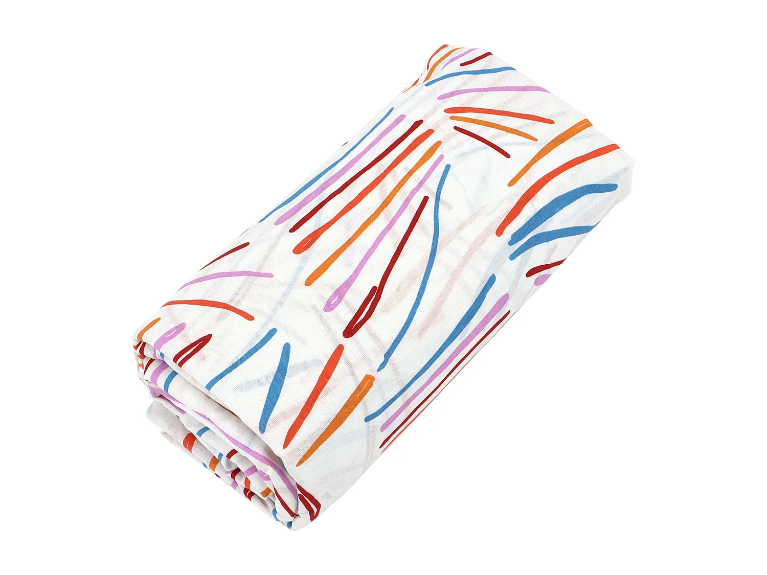 Drap housse imprimé 90x200 cm coton PERROQUET Salsa Bonnet 30 cm