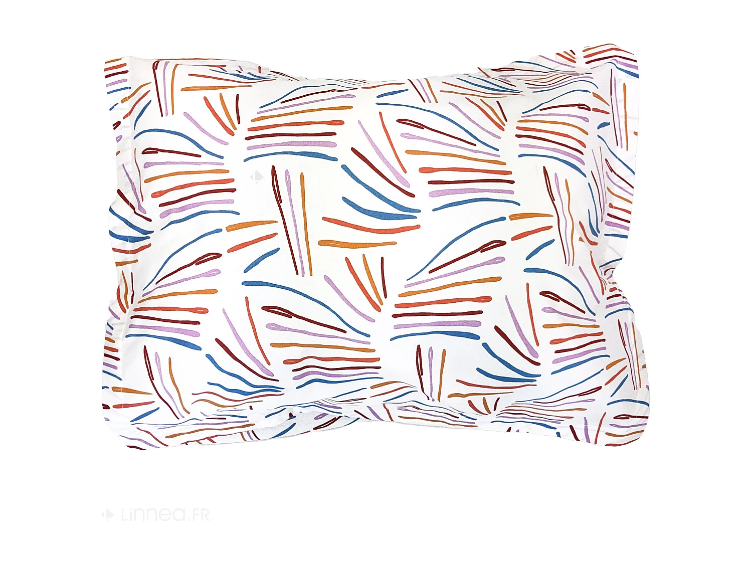 Taie d'oreiller 50x70 cm coton PERROQUET multicolore Salsa