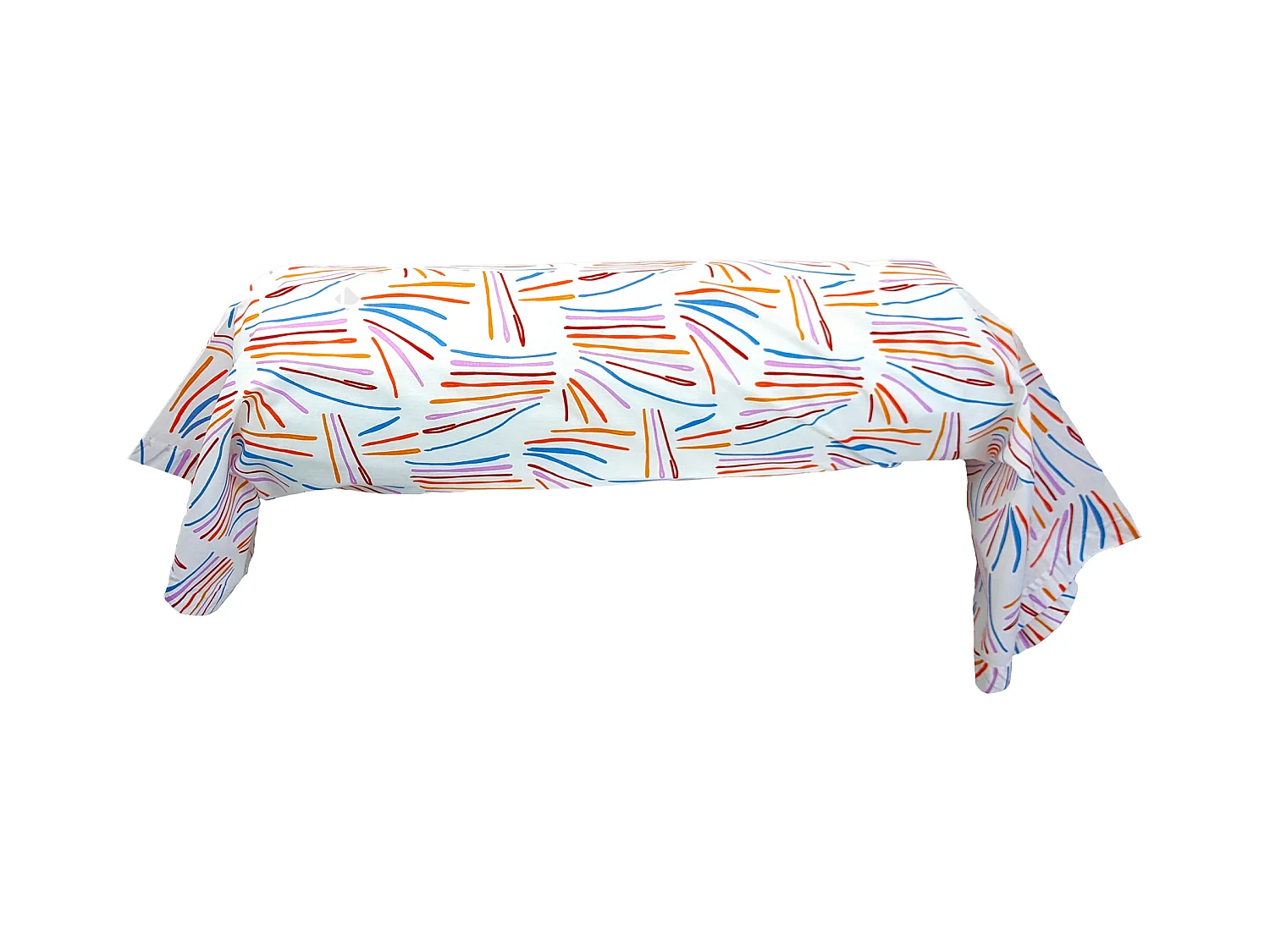 Taie de traversin 240x43 cm coton PERROQUET multicolore Salsa