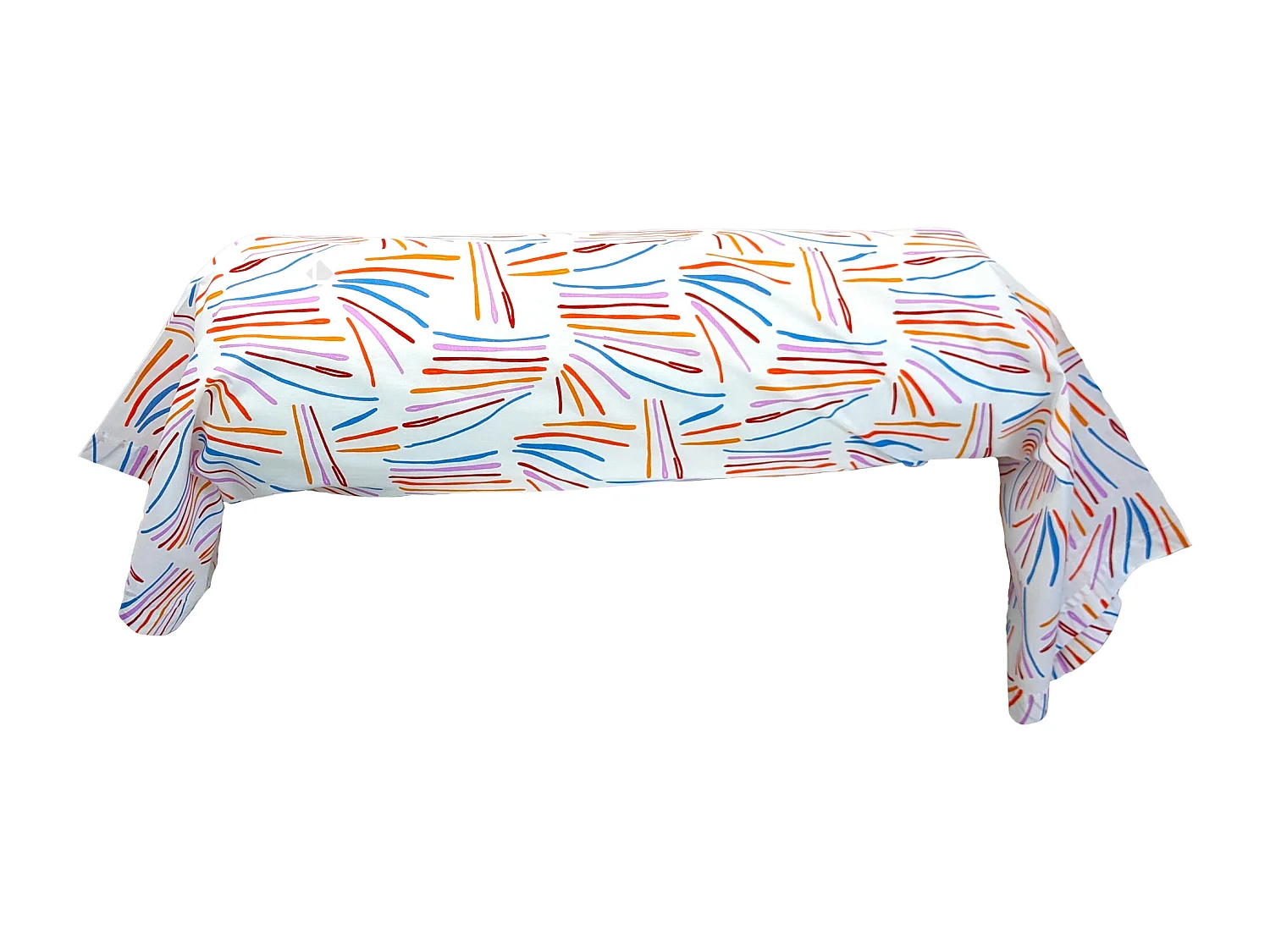 Taie de traversin 140x43 cm coton PERROQUET multicolore Salsa