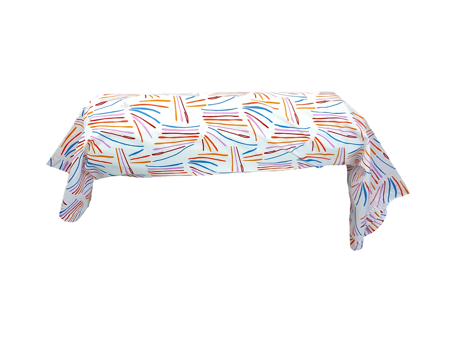 Taie de traversin 200x43 cm coton PERROQUET multicolore Salsa
