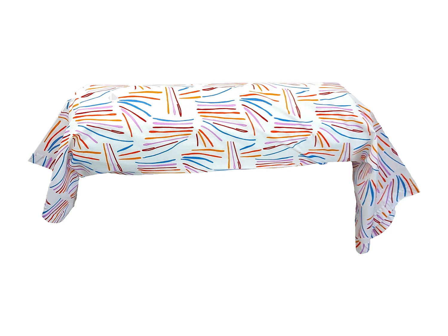 Taie de traversin 200x43 cm coton PERROQUET multicolore Salsa