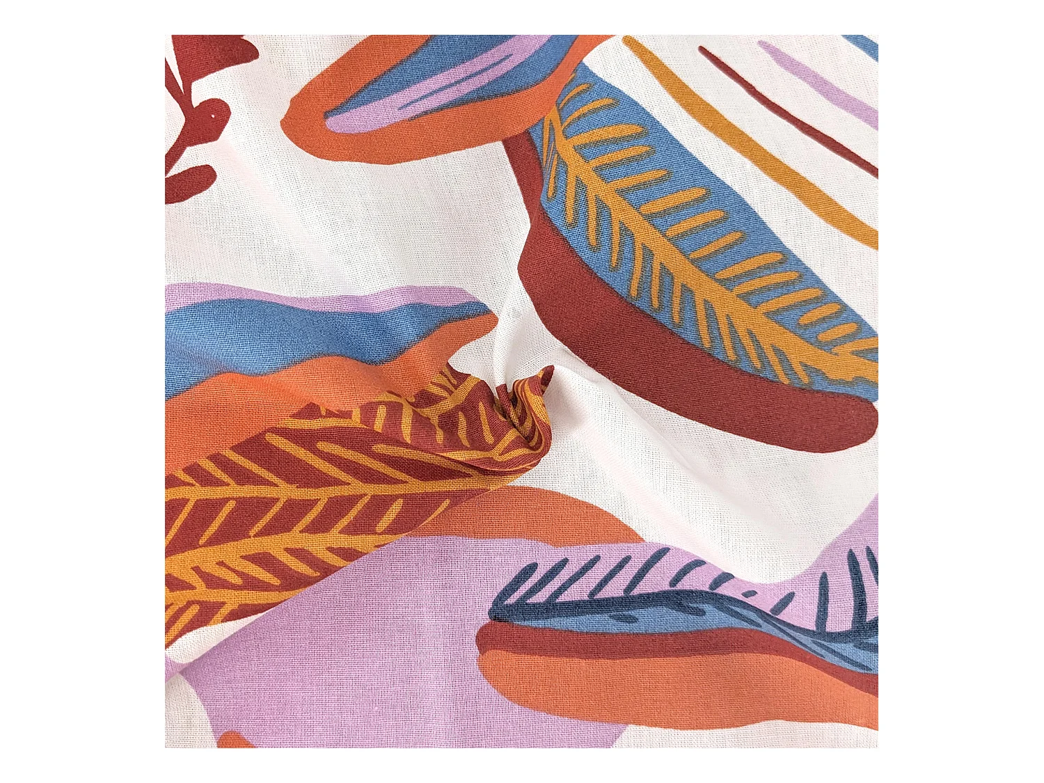 Housse de couette 140x200 cm coton PERROQUET multicolore Salsa