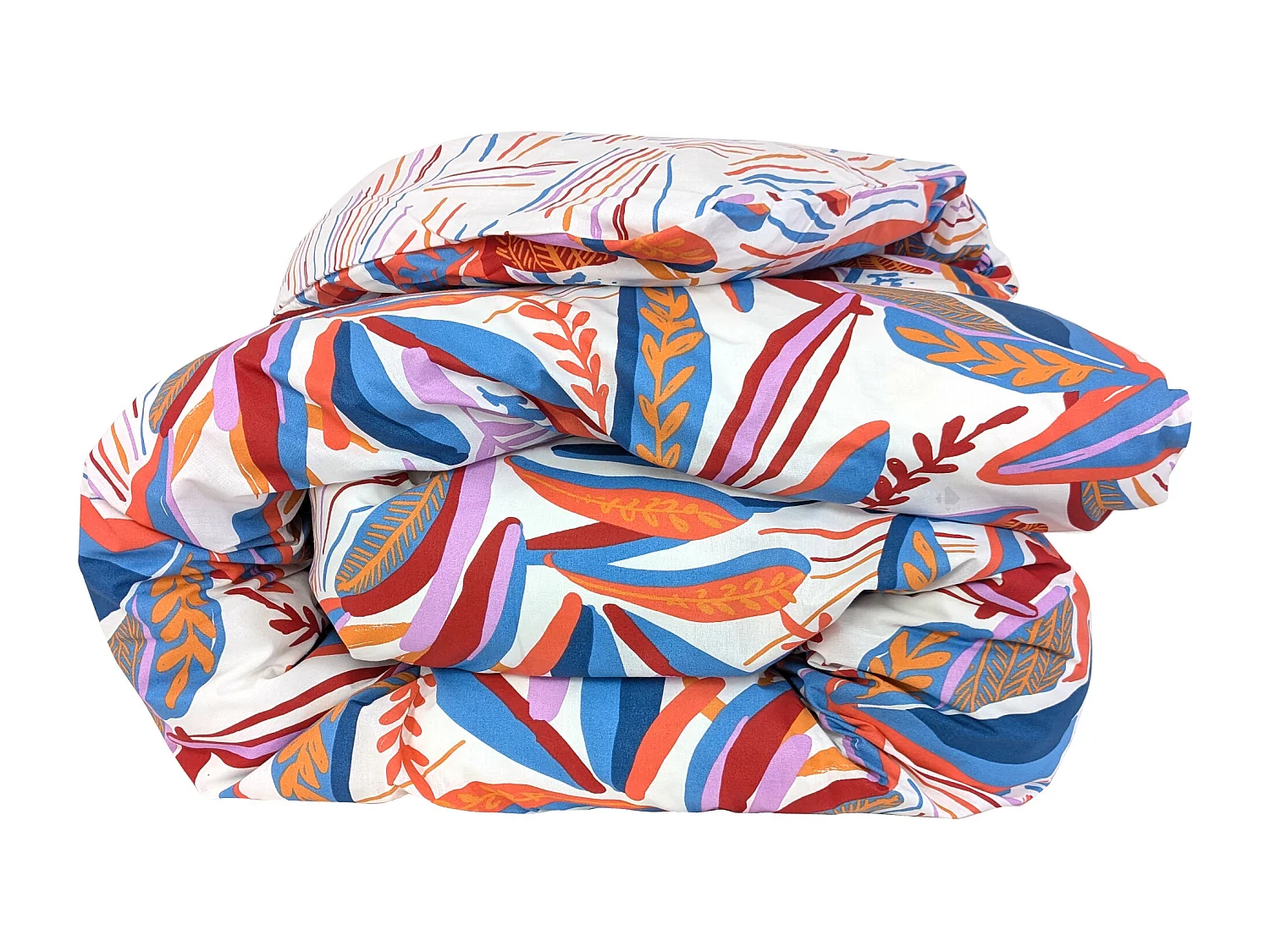 Housse de couette 140x200 cm coton PERROQUET multicolore Salsa