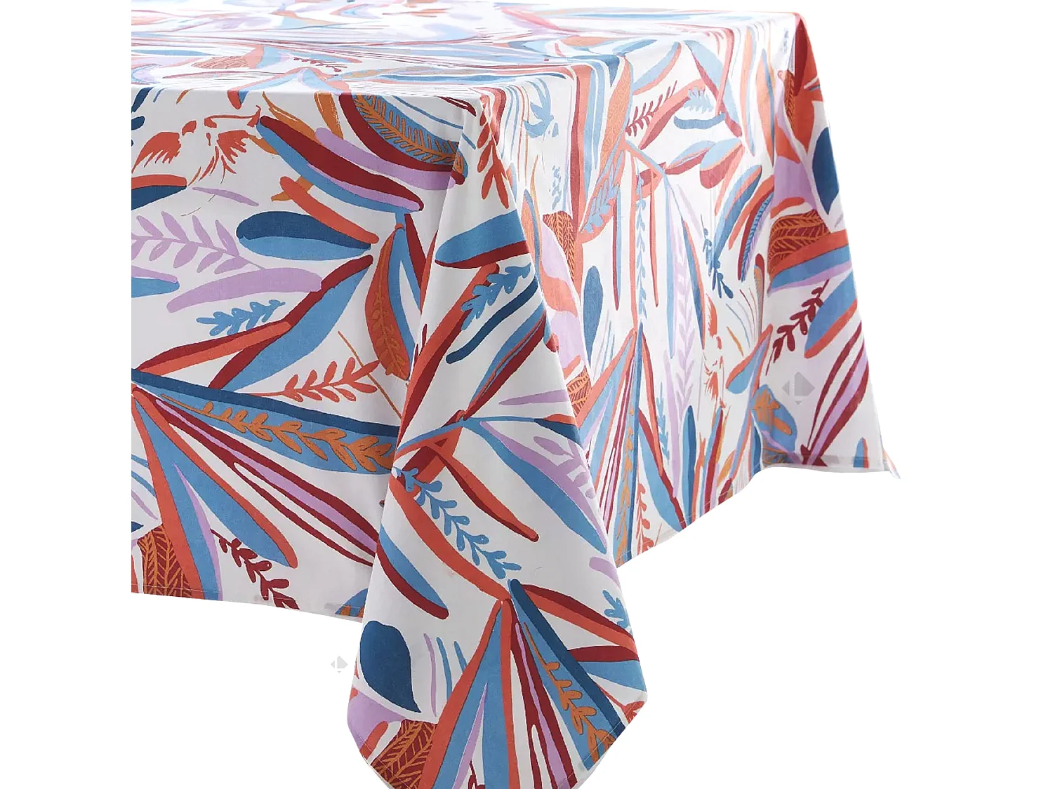 Nappe rectangle 160x200 cm CHILI multicolore Salsa coton + enduction acrylique